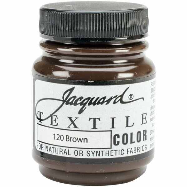 Jacquard Products BROWN -TEXTILE COLOR PAINT TEXTILE-1120